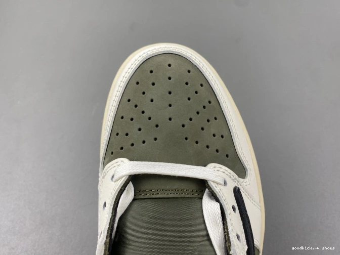 1 X MEDIUM LOW OLIVE OG AIR DM7866-200 SCOTT JORDAN TRAVIS 0719